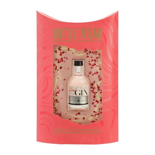 Bottle 'N' Bar Pink Gin & White Chocolate - Premium Quality